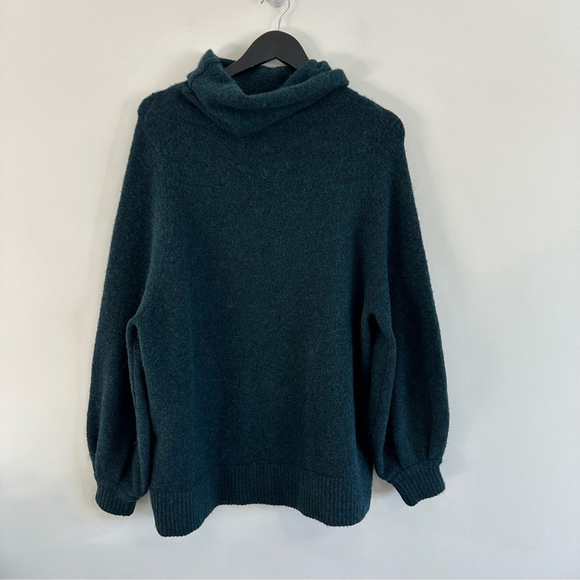 The Group Babaton Adichie Sweater Dark Teal Green Size Small - Picture 3 of 11